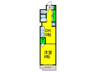 クレス平野の物件間取画像